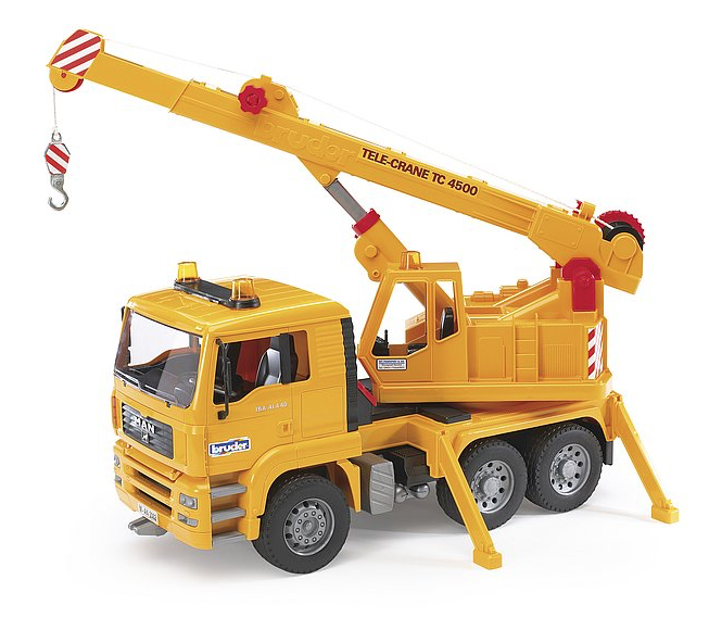 MAN TGA Crane truck (without Light and Sound Module) - The Toy Box