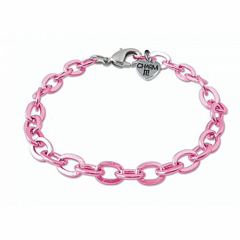 PINK CHAIN BRACELET