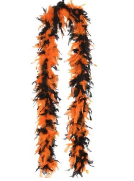 Cheap Orange Feather Boa