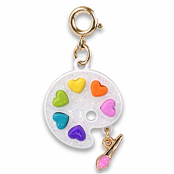 Gold Paint Palette Charm