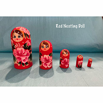 4" Nesting Dolls (Assorted colors)