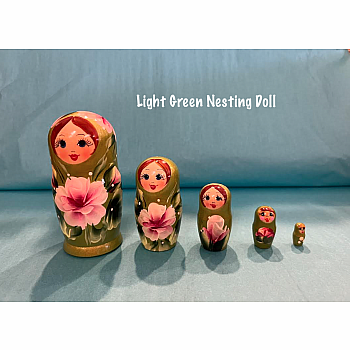 4" Nesting Dolls (Assorted colors)