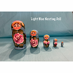 4" Nesting Dolls (Assorted colors)