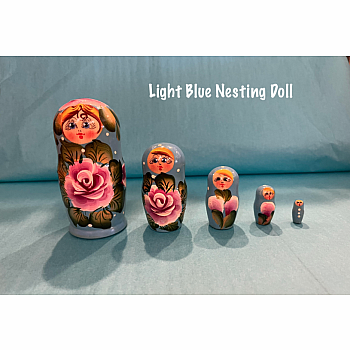 4" Nesting Dolls (Assorted colors)