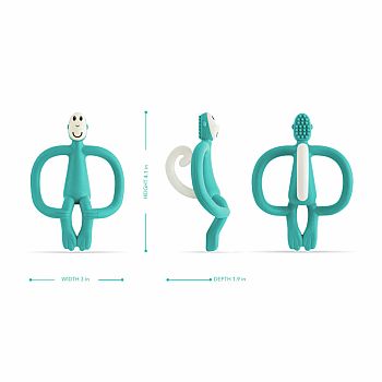 MINT GREEN MONKEY TEETHER